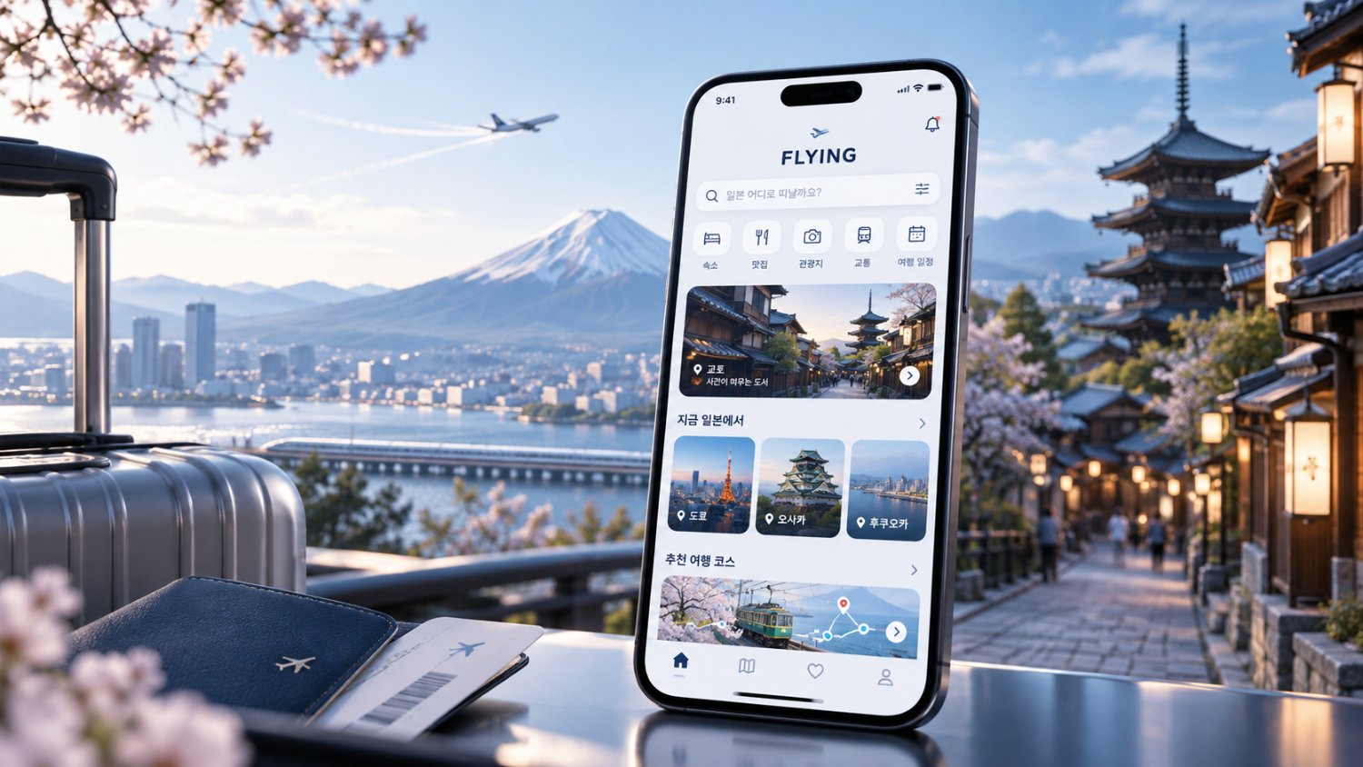 81/82が開発する訪日韓国人向け旅行アプリ FLYING